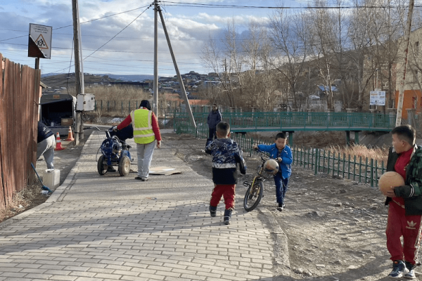 GerHub take a community-led approach to improving school zone safety in Ulaanbaatar