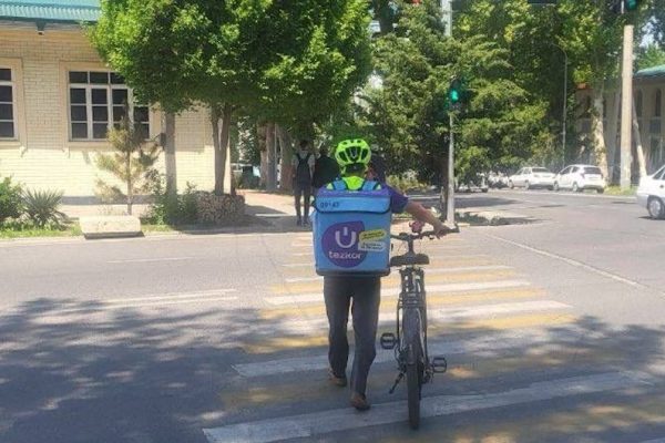NAFKU and Uzum Tezkor continue to roll out national road safety training programme for bike couriers in Uzbekistan
